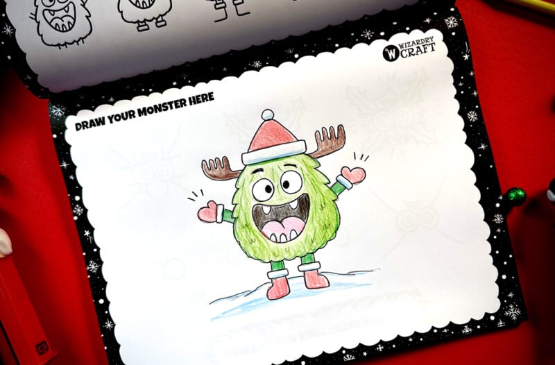 How To Draw Christmas Monsters - Image 2