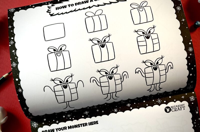 How To Draw Christmas Monsters - Image 3