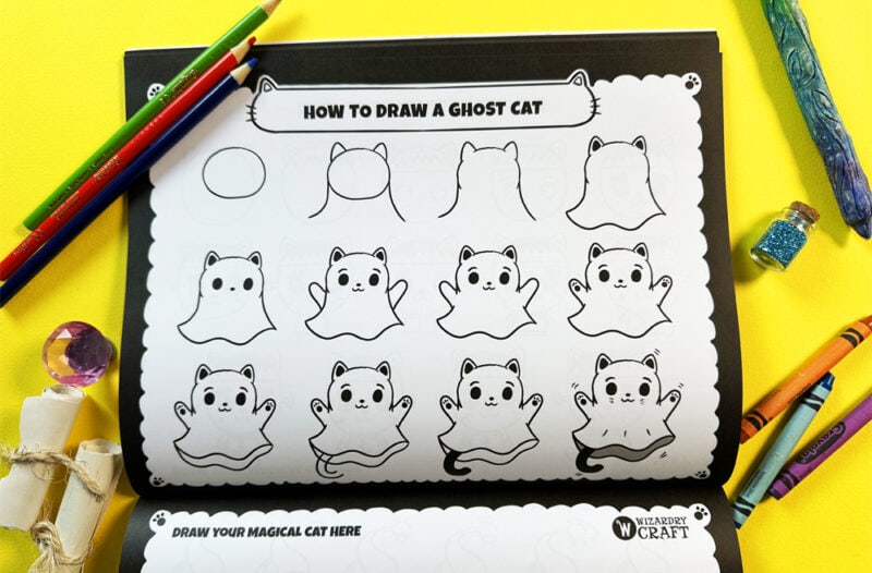 How To Draw Magical Cats - Image 4