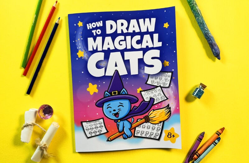 How To Draw Magical Cats